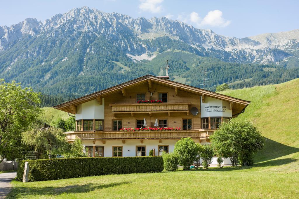 Appartementhaus Zum Schneider Scheffau am Wilden Kaiser Eksteriør bilde